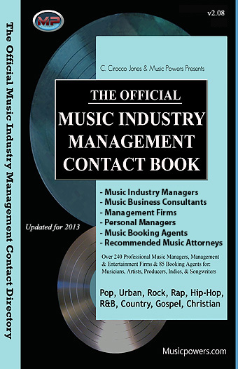 Music Managers, Music Agents, Music Attorney contacts